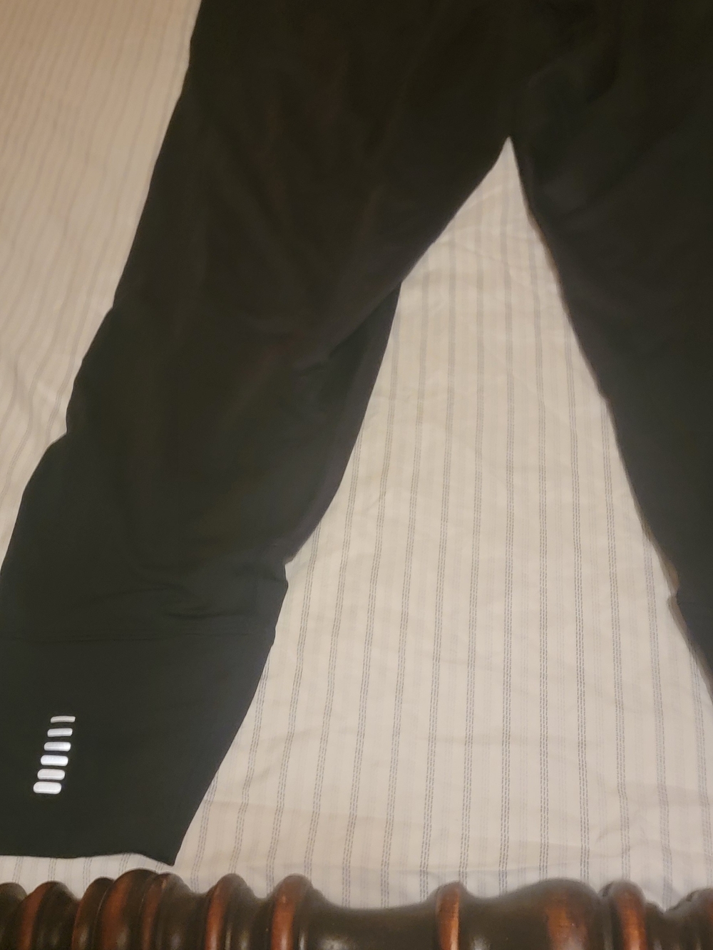 Under Armour Black Men's Jogger Pants with Reflective Accents